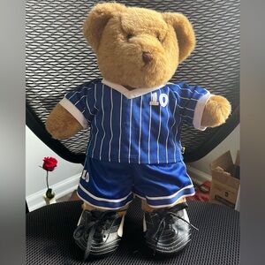 Build-A-Bear Blue Soccer Outfit